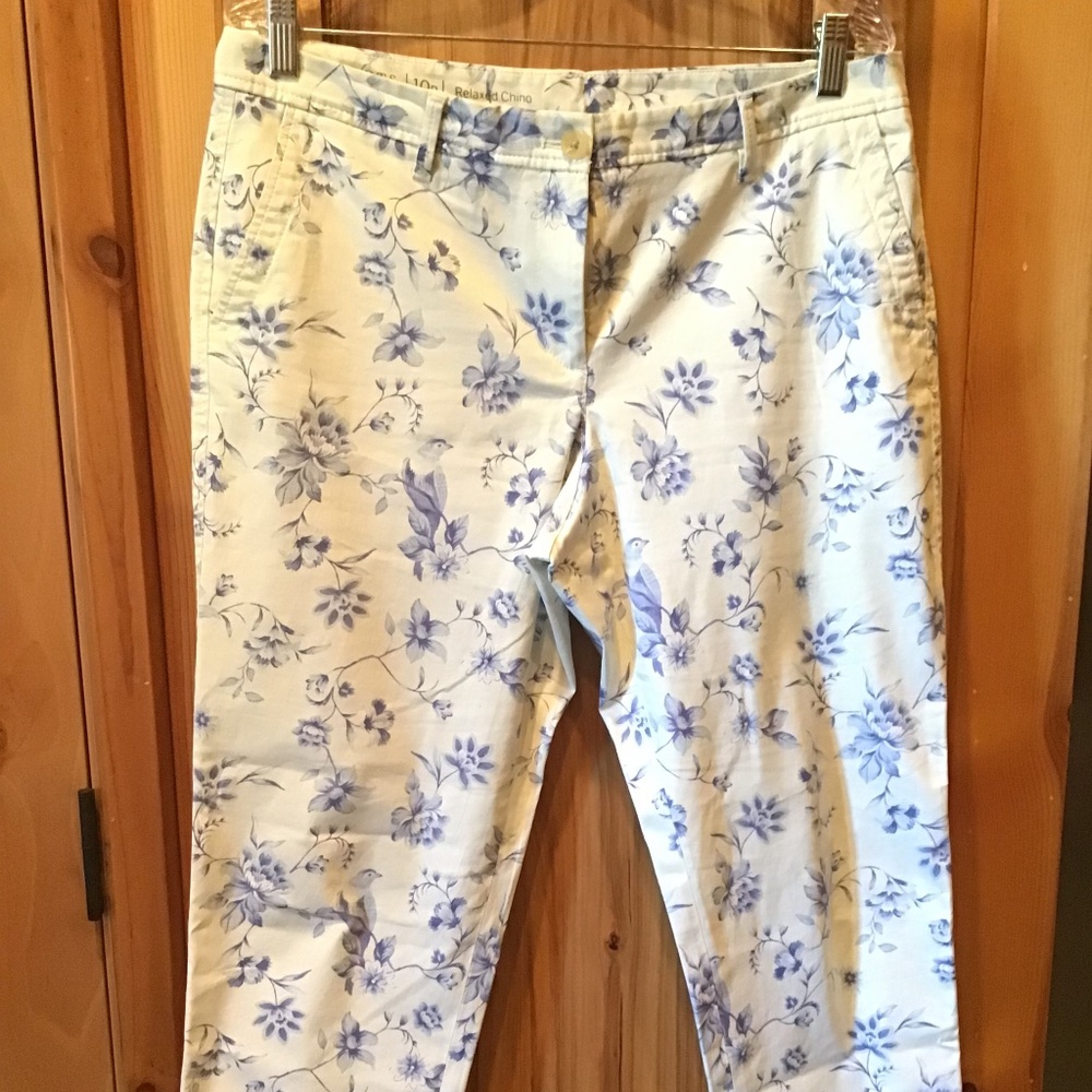 Talbots cuffed crops